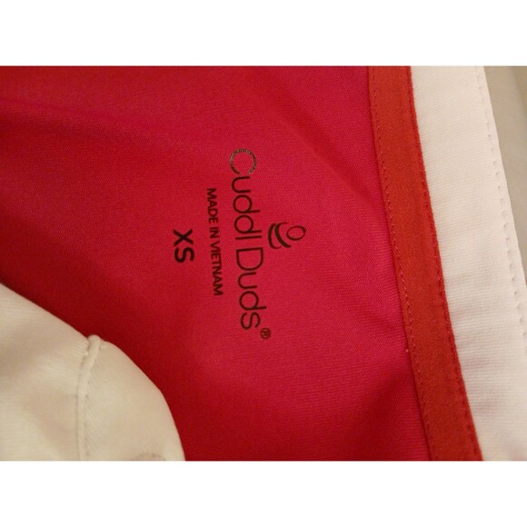 Cuddl Duds Pink Nitegown Oversized T-shirt XS Front Lace-up Detail Pockets - Picture 16 of 16